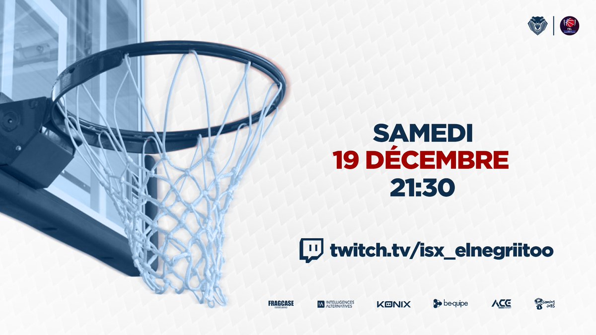🏆 | NBA 2K

Encore un match ce soir pour nos joueurs qui participent à la #FBL ! 

<a href="/OservEsport/">OSV | #OSVWIN 🔴</a> sera leur adversaire, allez les soutenir ! 😊

⏰21:30
📺twitch.tv/isx_elnegriitoo