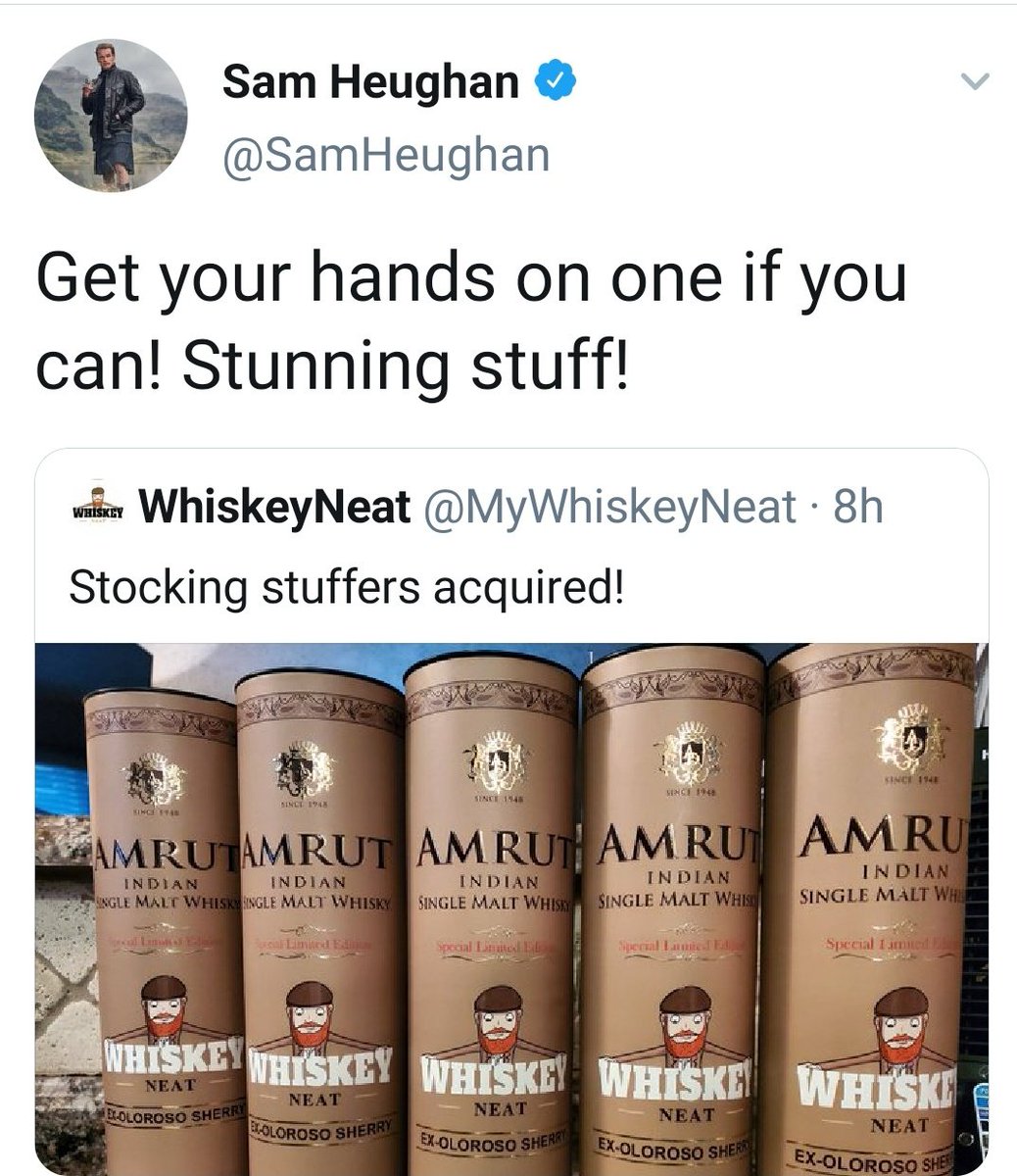 Wednesday and yet another  #JustJared poll - Favorite actor 2020. As  @SusieD57 said ..we've got this! (i know.. the fingers hurt and the phones burn.. but he is worth it, so please..vote!) Plus, a Sam shout-out to  @MyWhiskeyNeat's Amrut!   #SamHeughan http://www.justjared.com/2020/12/15/who-is-your-favorite-actor-of-2020-vote-here/