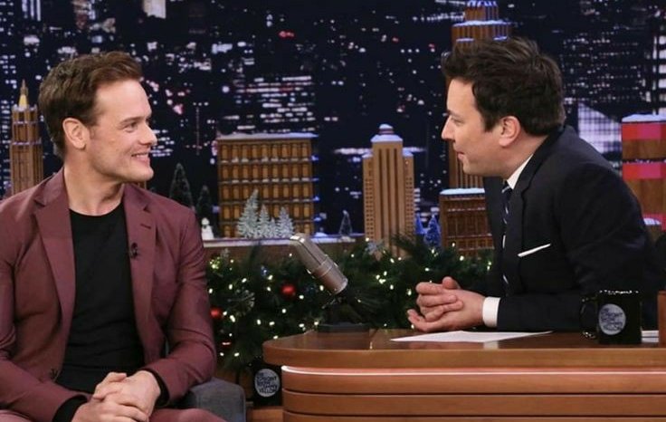 And because it can't be Thursday without a  #TBThursday and because on this exact day in 2019 Sam visited  #JimmyFallon to talk about his projects ... i chose this video as my  #TBT ! Sam Heughan on The Tonight Show Starring Jimmy Fallon @SamHeughan