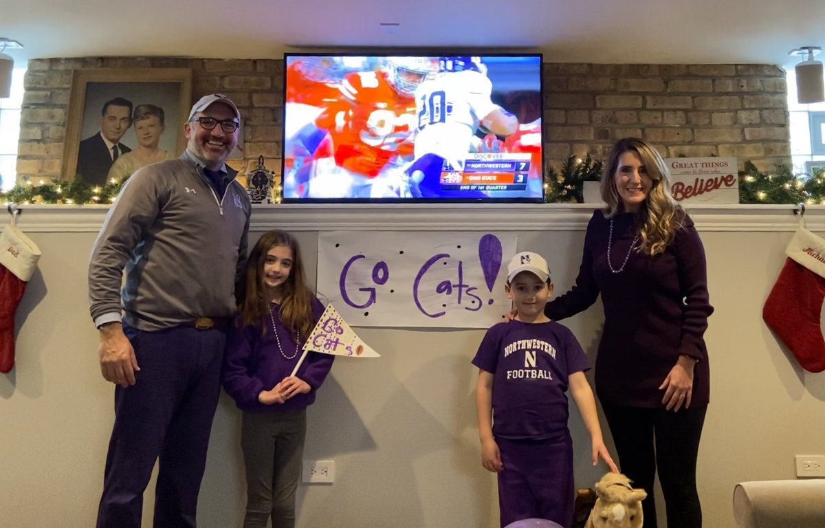 Carroll46's tweet image. Let’s go @NUFBFamily! 

#GoCats #B1GFCG