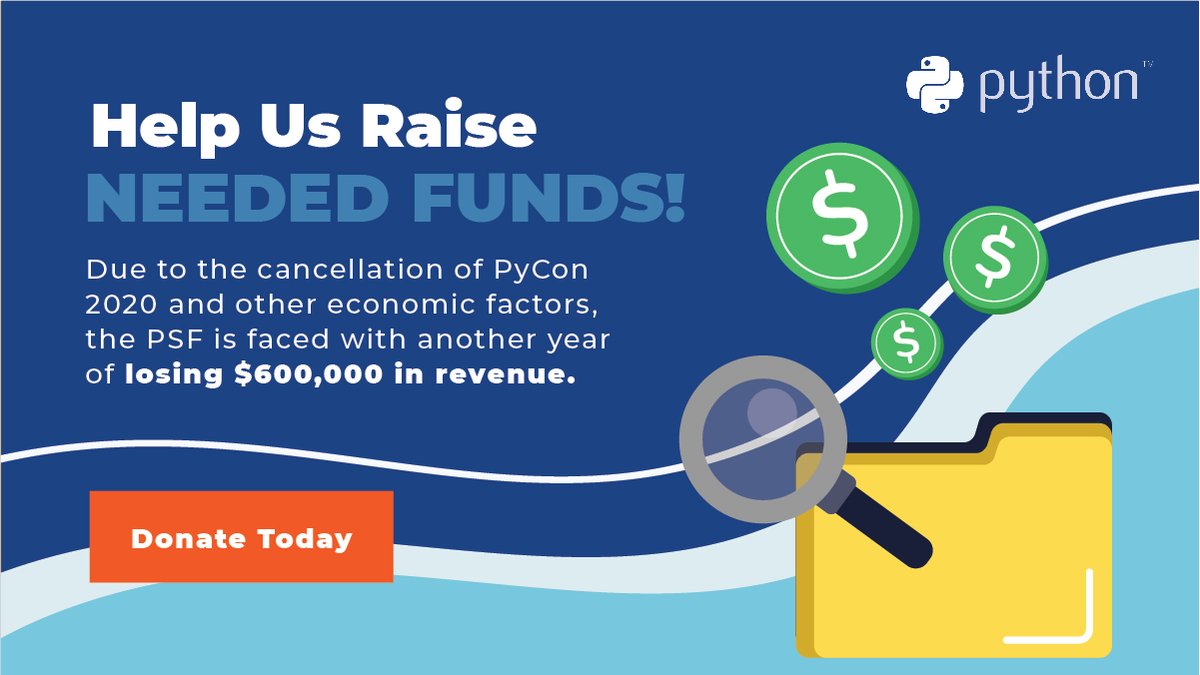 ThePSF's tweet image. Thank you to the Pythonistas that have come together to help launch our fundraiser! They’ve shared their stories and addressed the PSF’s sustainability. Check out the video: youtube.com/watch?v=8ugiOk…! #idonatedtothepsf python.org/psf/donations/…