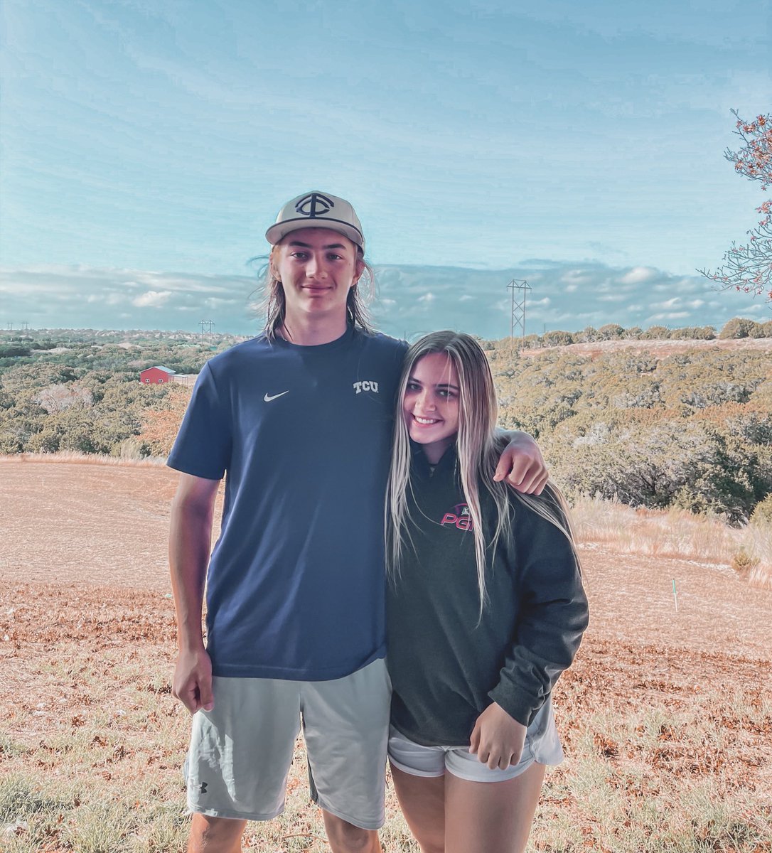 incredibly proud of my younger brother on committing to play baseball at TCU💜🤍 <a href="/HoldenHarris40/">Holden Harris</a> <a href="/TCU_Baseball/">TCU Baseball</a> <a href="/TheCanesSW/">Canes Southwest</a> #GoFrogs