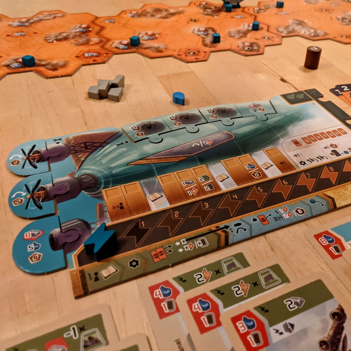 Okay I've only played CloudAge once, but I'm tempted to say this is my favourite <a href="/AlexxPfister/">Alexander</a> game 😲
It's definitely one of the best games of 2020 for me! The weight is just right for me and everything is so darn smooth 🤩