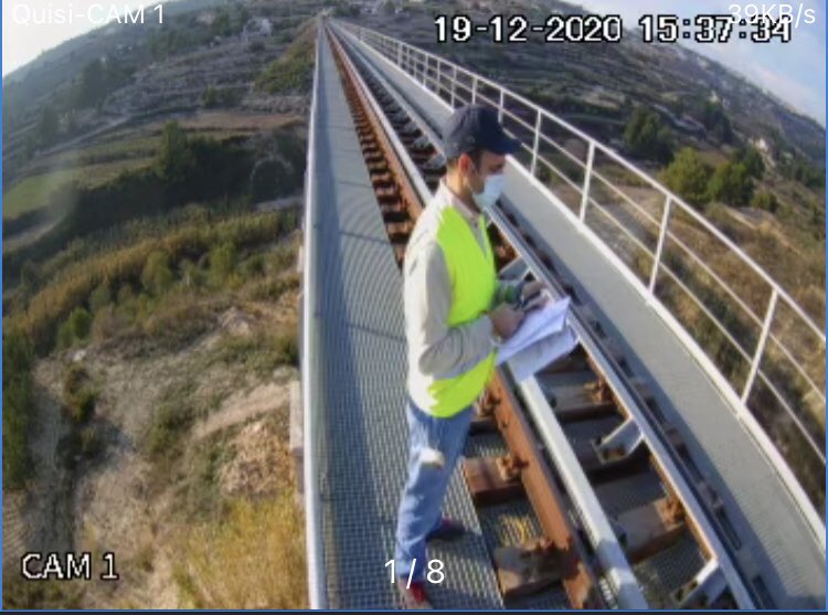 benjamintorresg's tweet photo. Frenético sábado de pruebas en puentes de la red TRAM @GVAfgv. @sivorra y un servidor por parte del @dic_ua, junto a @CalSens y personal de @IcitechUPV hemos realizado las pruebas de carga de los puentes Algar, Mascarat y Quisi. 9 intensas horas de pruebas. Objetivo cumplido. https://t.co/8nuJ14tYKC