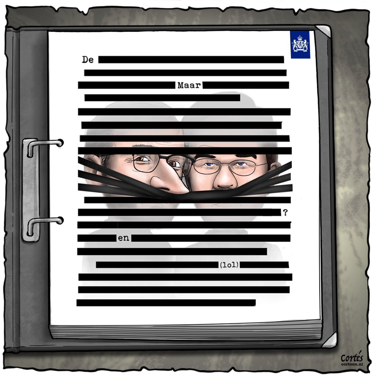 Pieter Omtzigt On Twitter Treffend Beeld Van De Rutte Doctrine Getekend Door Cortes