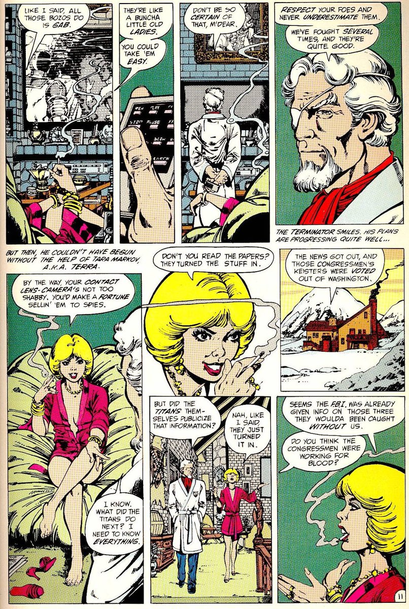 They are not if we go by the original story the Judas Contract(best name for a traitor story ever) Terra is not some sympathetic character but a manipulator who does not care about her team at all and JOINED to backstab them. No if's or butts.