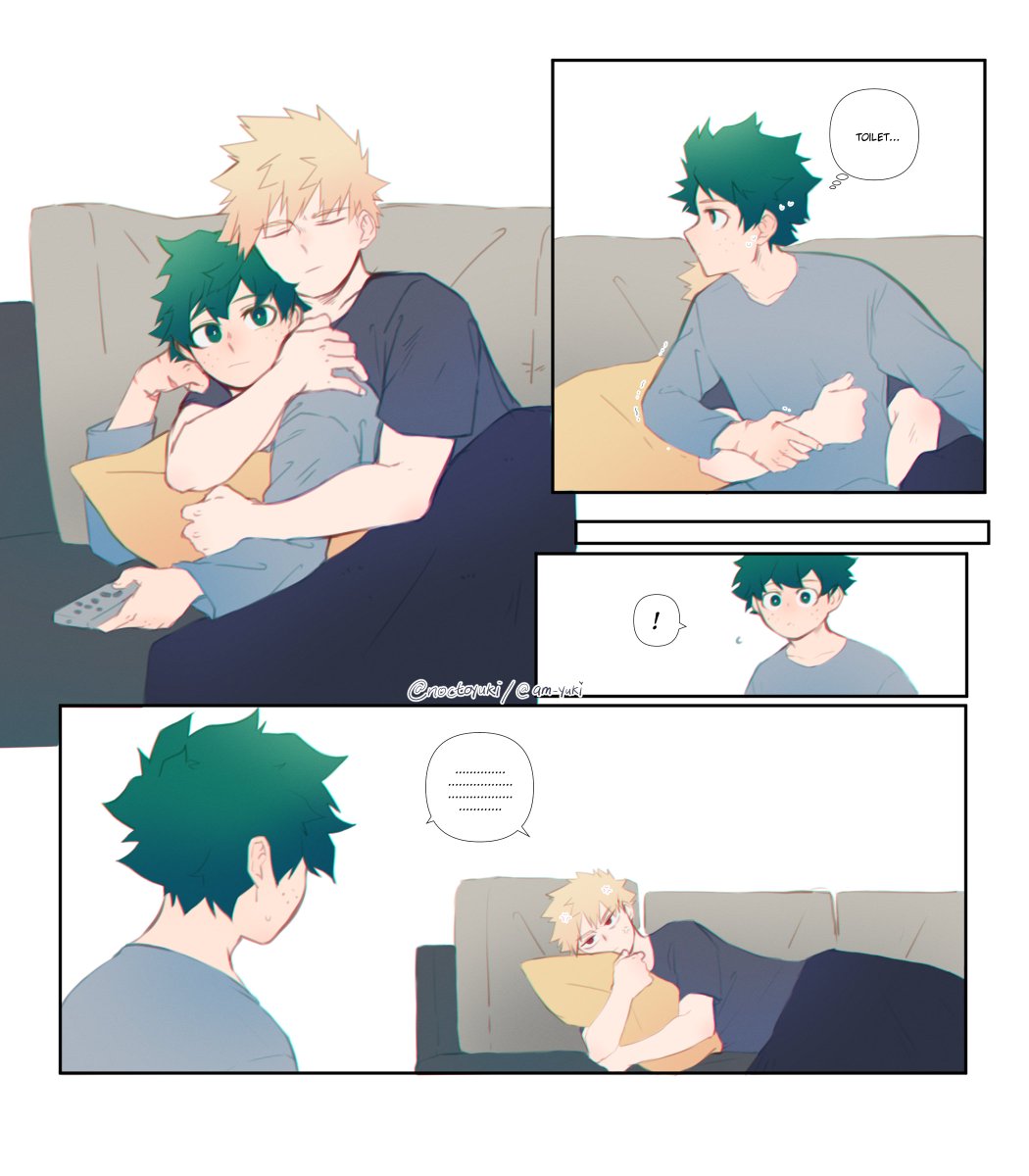 Deku, you traitor. How could you left Kacchan like that? ? 