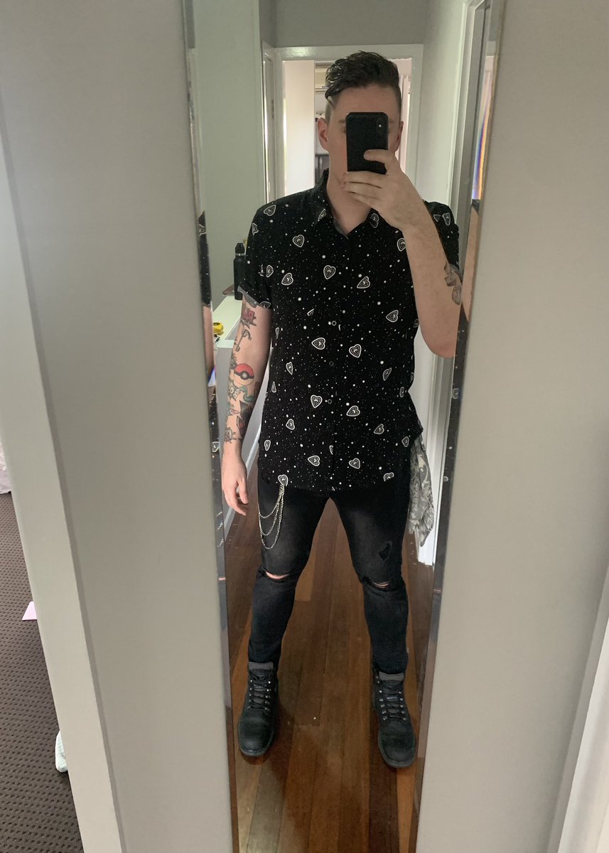 Love this shirt I found recently haha have needed fresh clothes for so long haha