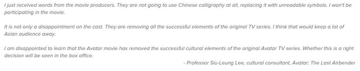 It's really sad how the cartoon made the effort to hire Dr. Lee, but the movie we don't talk about opted to use gibberish instead. Dr. Lee has even expressed his disappointment at this.