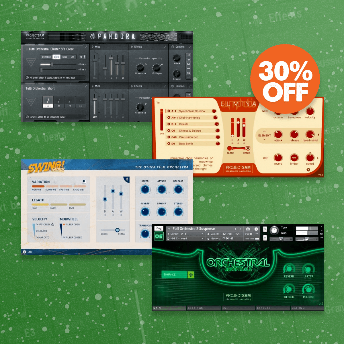 pluginfox's tweet image. ProjectSAM Holiday Sale 🎄
Save 30% on most Libraries &amp;amp; Packs thru Dec 28th
Buy here: pluginfox.co/collections/pr…

@projectsam_libs #projectsam #kontakt #samplelibraries #virtualinstruments #plugindeals #pluginsales #dtm #plugins #vstplugins