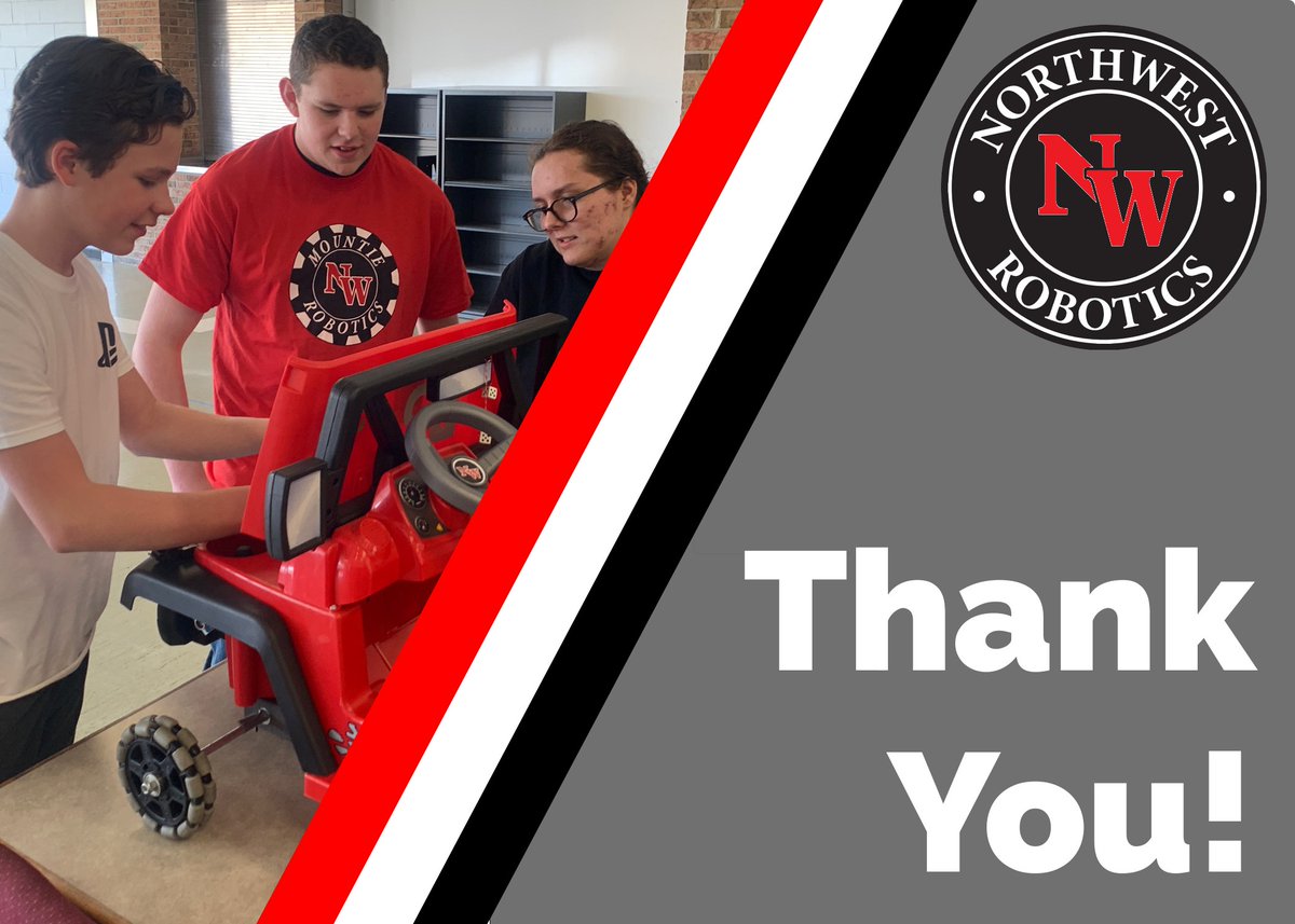 Thank you for donating $2,250 into our K-12 Robotics program! If you are interesting in donating, please visit invest.nwschools.org/programs/robot…!