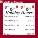 Photo by MacBride Museum (@MacBrideMuseum)