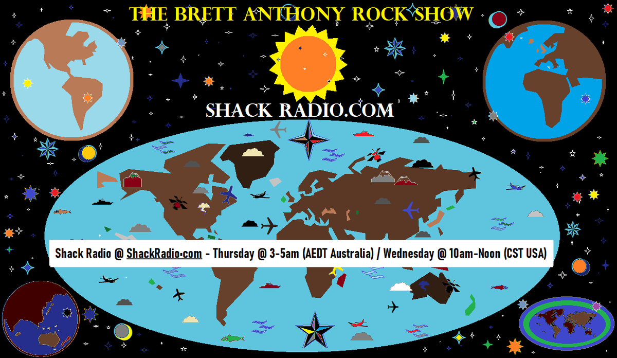 BArockshow's tweet photo. #ROCKnROLL all over the world! From the #USA to #Australia to all of Planet #Earth! (I'm thinking big!😀)
The @BArockshow on #ShackRadioAU @ #ShackRadio•com - Every Thursday @ 3-5am Eastern Time in Australia, which is Wednesday @ 10am-Noon Central Time in Midwestern #America! https://t.co/uO08PH2paL