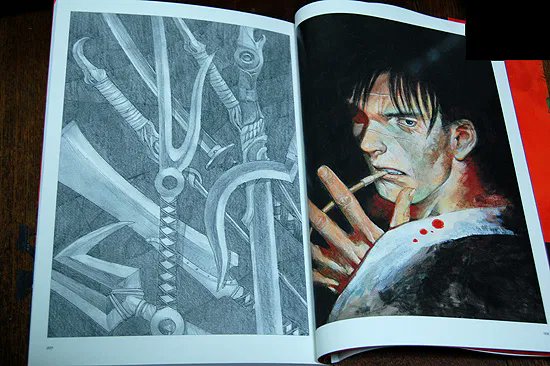 Blade of the Immortal Illustration Art Book ( 2008 ); I wish there was a 2nd one to collect all the cover art Hiroaki Samura drew for the manga 艶浪 「無限の住人」画集 - https://t.co/ISrCon1Usm
#artbook #illustration #BladeOfTheImmortal #無限の住人 #沙村広明 