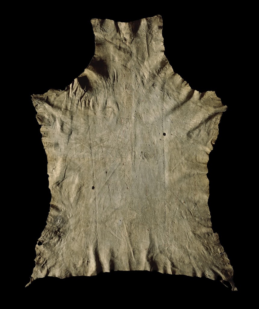 88. North American Buckskin MapThis map represents territory the British won in the Seven Years WarThe deer was killed by a top-notch hunter. Looking at the entry and exit wounds, the musket ball almost certainly pierced the deer's heart