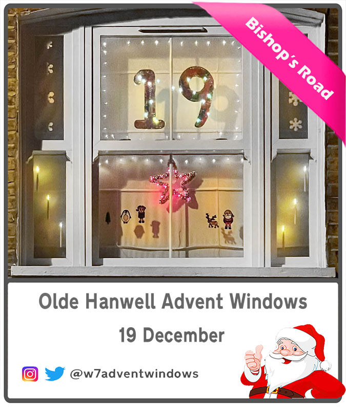 w7adventwindows's tweet photo. #Day19 and the creativity is still going strong! Good to see something cheerful on what has been a pretty rough day for a lot of folks. #w7adventwindows #hanwell #AdventCalendar https://t.co/TkMJPQb6xe