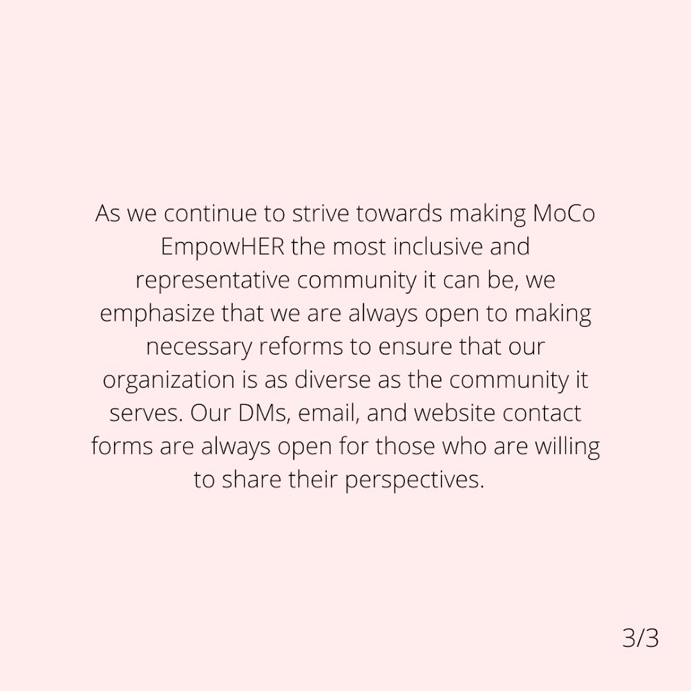 Moco EmpowHER (@mocoempowher) on Twitter photo 