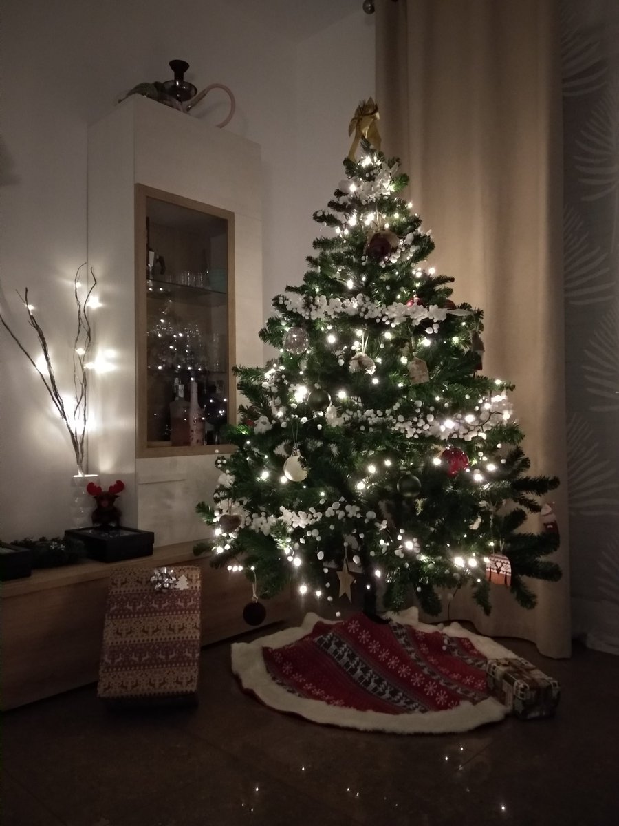 sandilg14's tweet photo. Primer año totalmente sola en navidad, no tenía muchas ganas de poner nada pero al final... Felices fiestas🖤 https://t.co/Ul6x7ZMNRU