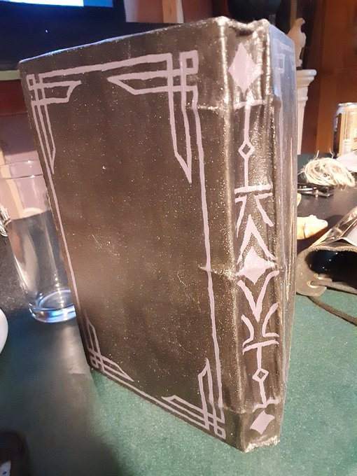 Instead of buying gifts, I make it a point that I craft all my gifts each year. This year:  Hand bound