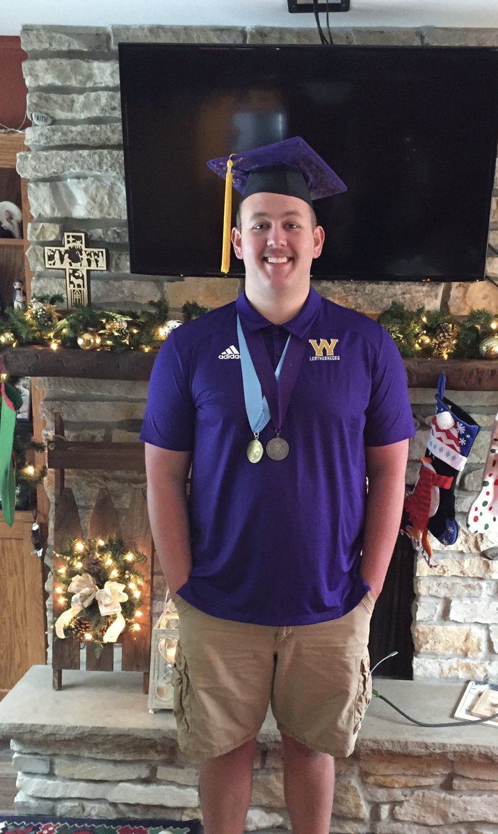 DavidKoier's tweet photo. Well, I guess one good thing came out of 2020 #WIUGrad @WIUSportsBC @WesternILUniv https://t.co/g1nIPd2Bht