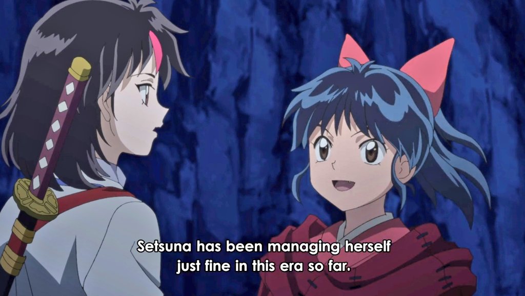 THREAD: "The Rite of Courage and Cowardice"I think Setsuna is undergoing the Rite since the moment she went to Kaede's village and afterwards. So we can all agree that Kaede obviously misinterpreted the whole thing.But let's explain a few things  #半妖の夜叉姫
