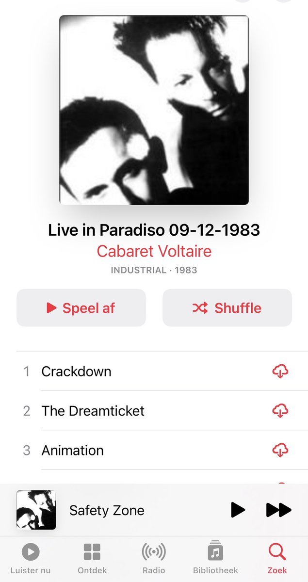Love this concert. Cabaret Voltaire live amsterdam @ParadisoAdam  1983 youtu.be/mwEeBtRg8js @StephenMal @CabsVoltaire