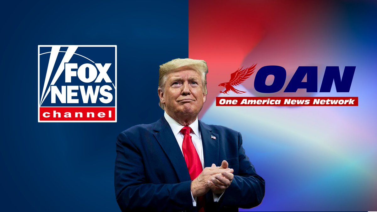 📺🇺🇸 1. Desde que perdió las elecciones, a Trump ya no le gusta Fox News, ahora su cadena favorita es OAN, pero, ¿qué es OAN? ABRO HILO👇