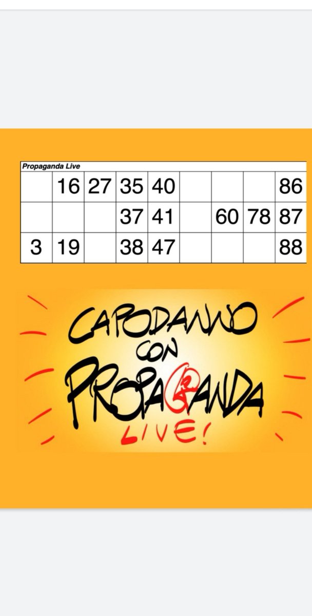 piscipi's tweet photo. Emozione! Ma si può vincere una cena con Damilano??? #propagandalive #propagandatombola https://t.co/Kh6TMi6nuM