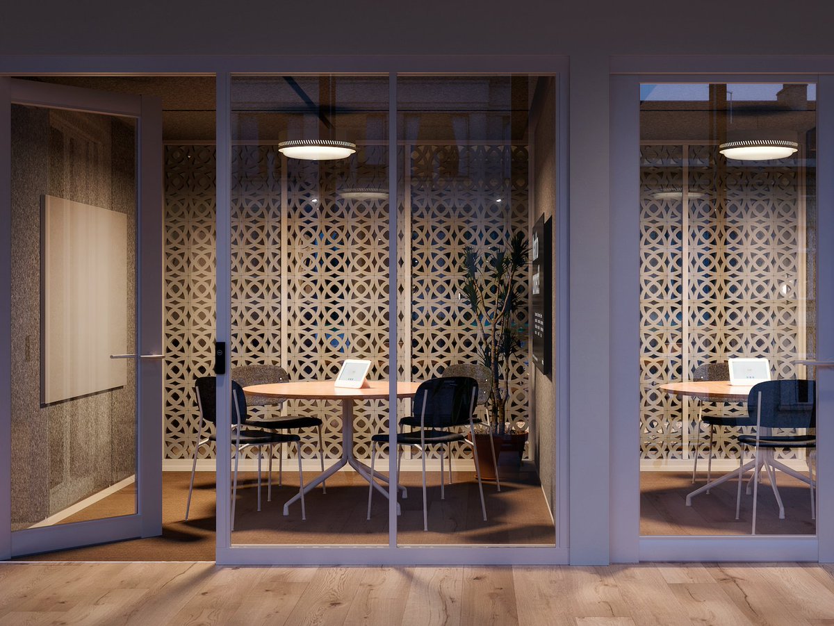 WeWork's tweet photo. Endless design inspiration from these renderings of our future space in Madrid. #wework #weworkmadrid https://t.co/VmaCkLWoEq