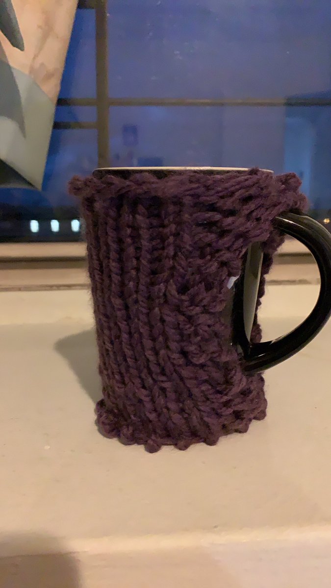 CraftyWhoop's tweet photo. #cupcozy made to order😊#knit #knitted #cozy #HOLIDAYSALE https://t.co/xLoTANP61g