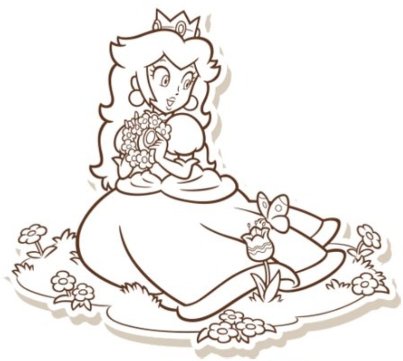 530 Nintendo Princess Coloring Pages  Latest