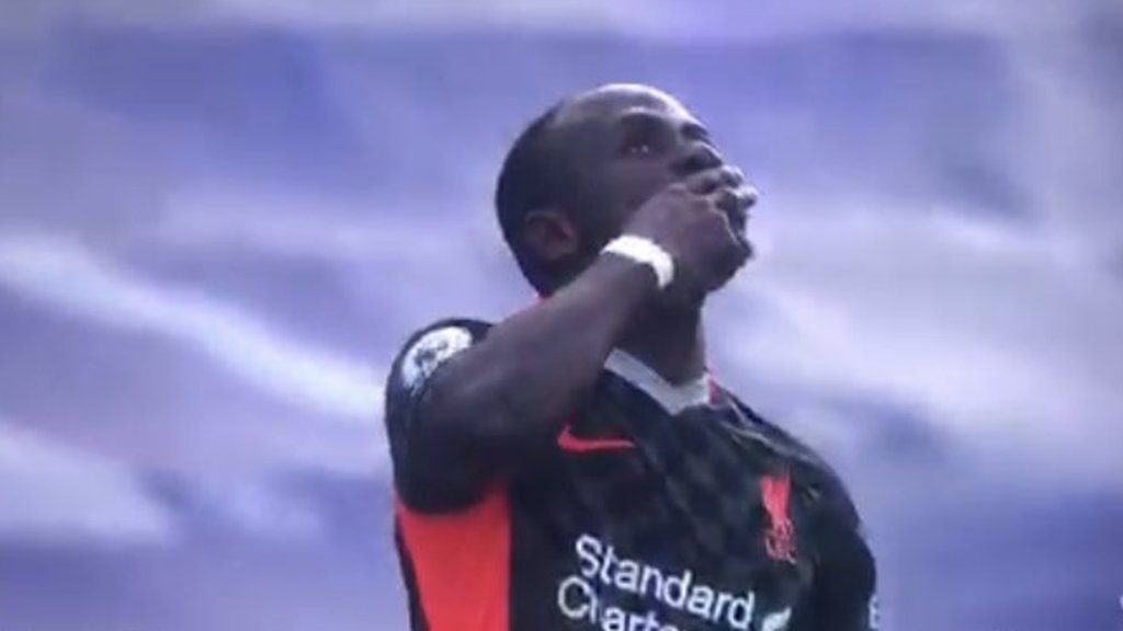 ESPNFC's tweet photo. Sadio Mane is a man of his word ❤️ https://t.co/dtwKAdsi4U