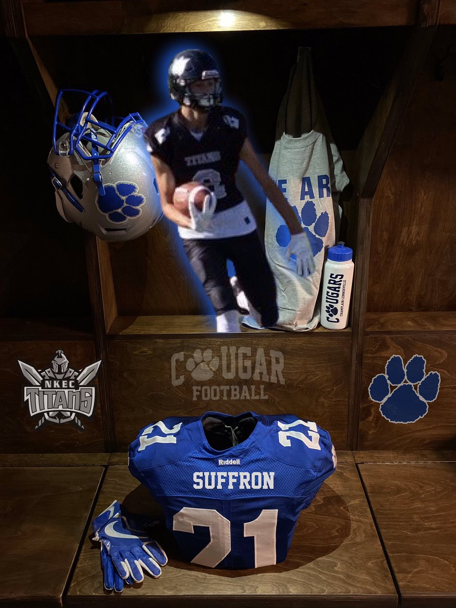 Football: ⚪️🔵 2021 Recruitment 💥

Ryan Suffron
Welcome to the Cougar Family!

ℹ️ NKEC Titans
✅ 6’4" 190lbs
🇨🇦 Team Nova Scotia
🇨🇦 Football Canada U16 East All-Star 2018

Check out his highlight ⬇️
hudl.com/v/2EFwFJ

#cougarpride #bleedblue #reload #colldiv1