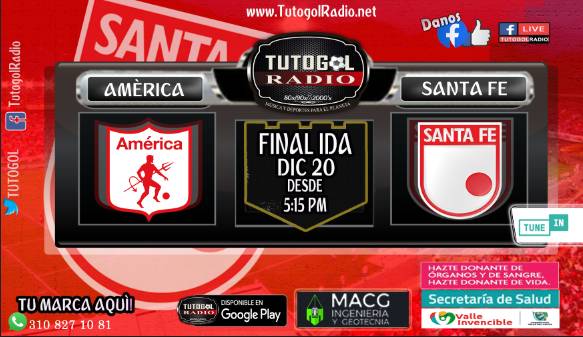 TUTOGOL's tweet photo. En https://t.co/CsH5cqhX1G El fútbol es algo maravilloso, más cuando uno da la vida relatandolo. Estamos listos para la #Final #LigaBetPlay #Domingo @AmericadeCali Vs @SantaFe con la mejor cara, toda la garganta y los hilos para bordar la estrella 🌟 #TeamDelLeon https://t.co/wPKyHdDGqJ