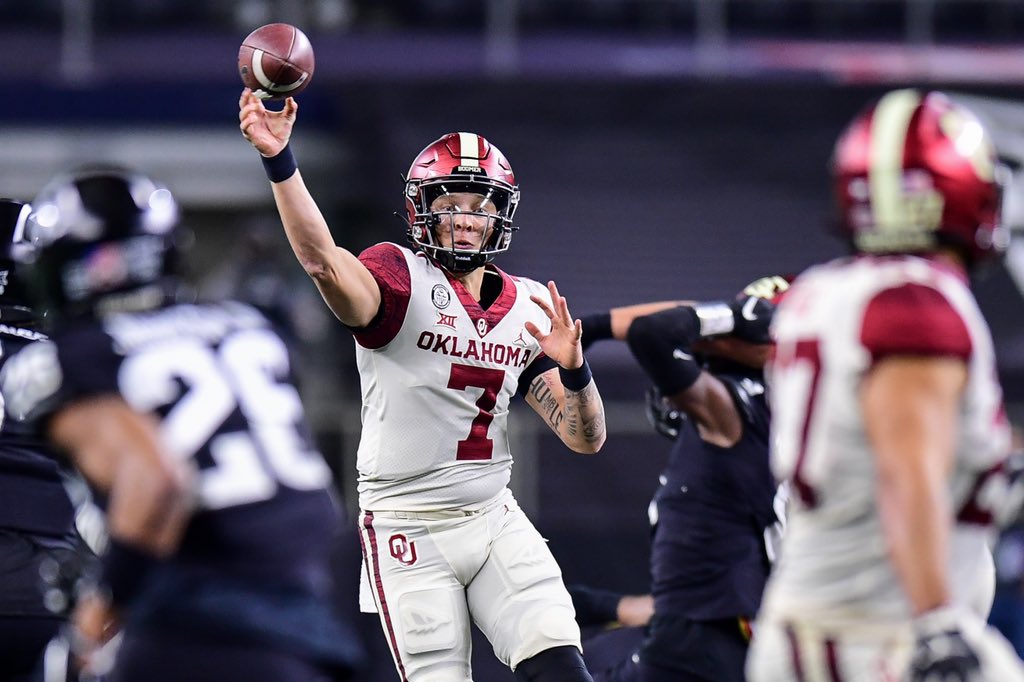 SpencerRattler's tweet photo. BIG 12 CHAMPS! Back to Back to Back to Back to Back to Back!!! 6x. Love this team man! 🤞🏽💯 #BOOMER https://t.co/9FgZWNLgBR