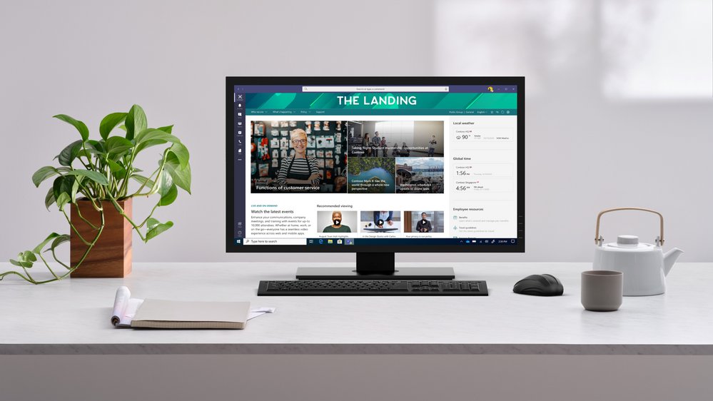The home site app for #MicrosoftTeams brings the power of your #SharePoint-based intranet home site seamlessly into Teams. Learn more: msft.it/6011pXOHx