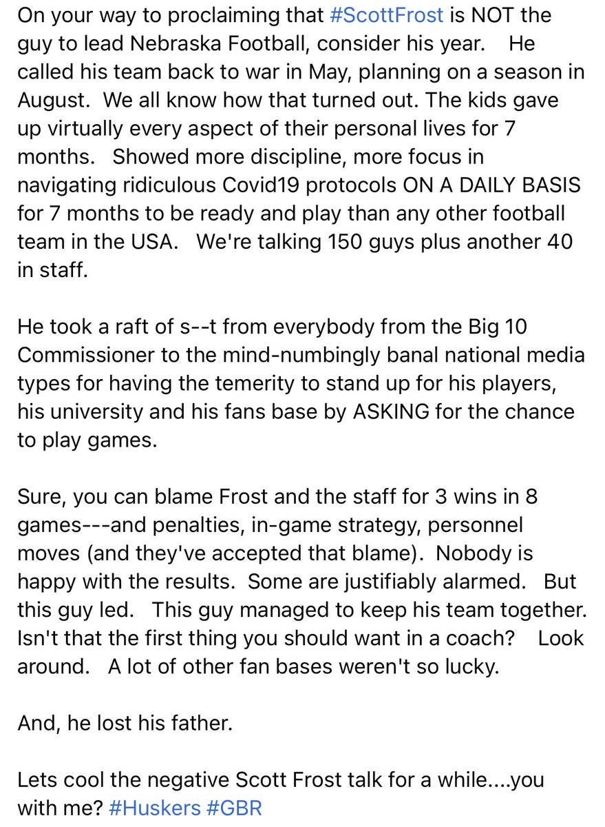 Fake Matt Rhule tweet media