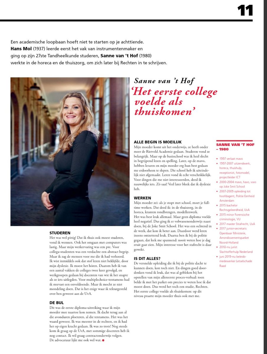 Spui magazine #UvA #alumna #alumni #rechten