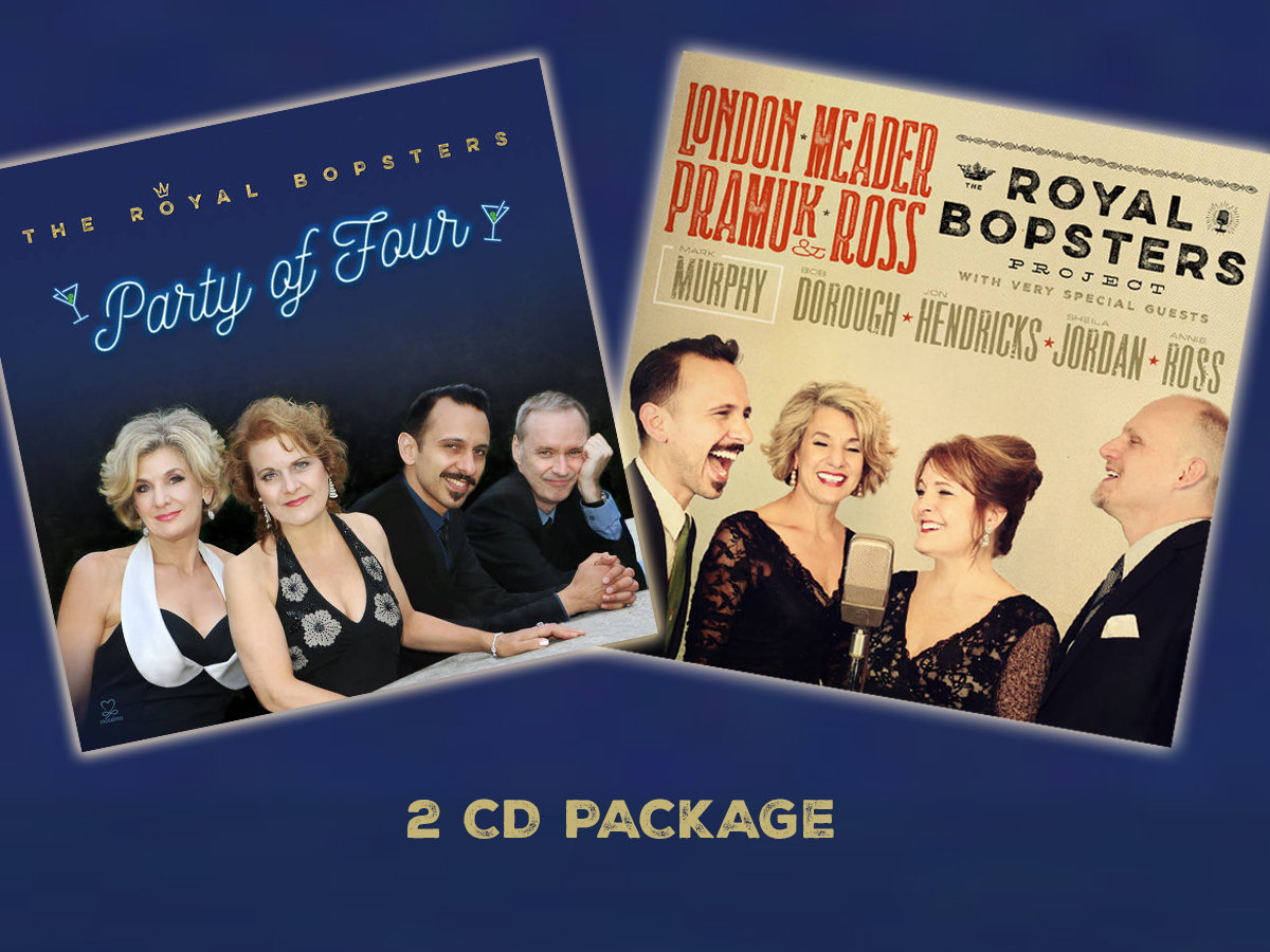 Take us home for the holidays! 🎶❤️
We’re offering a special holiday bundle of Party of Four and The Royal Bopsters Project on Bandcamp!theroyalbopsters.bandcamp.com
Follow us on Facebook &amp; Spotify for more music!
open.spotify.com/artist/52eCSZh…...
#TheRoyalBopdters #JazzVoice #VocalJazz
