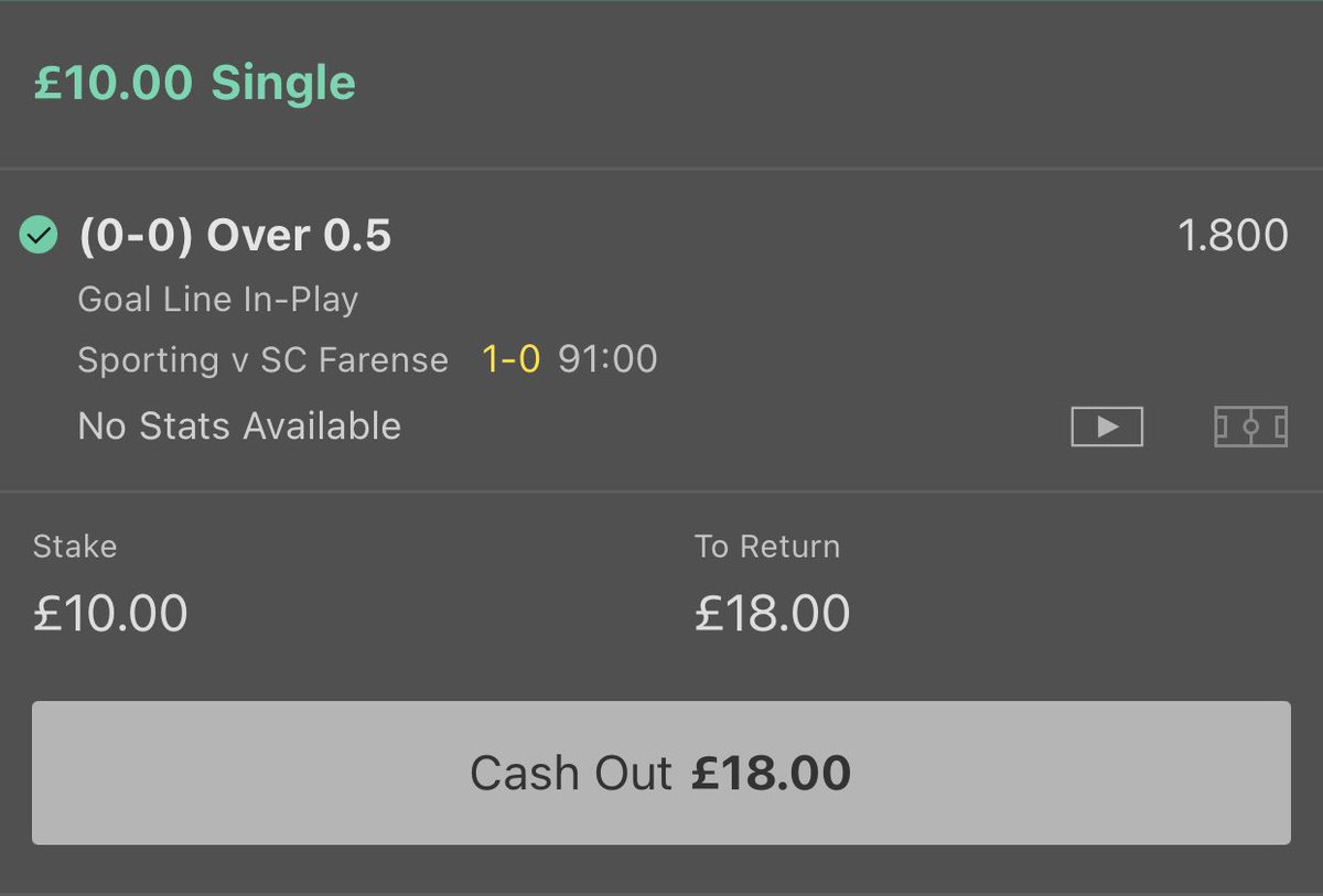 ⚽️ 90’ Panenka GOAL!
✅ Bet #1 of the Xmas £10-£1,000 Roller is a winner!
❤️ RT/LIKE for Bet #2!

🤝 Tweet me if you were on this please