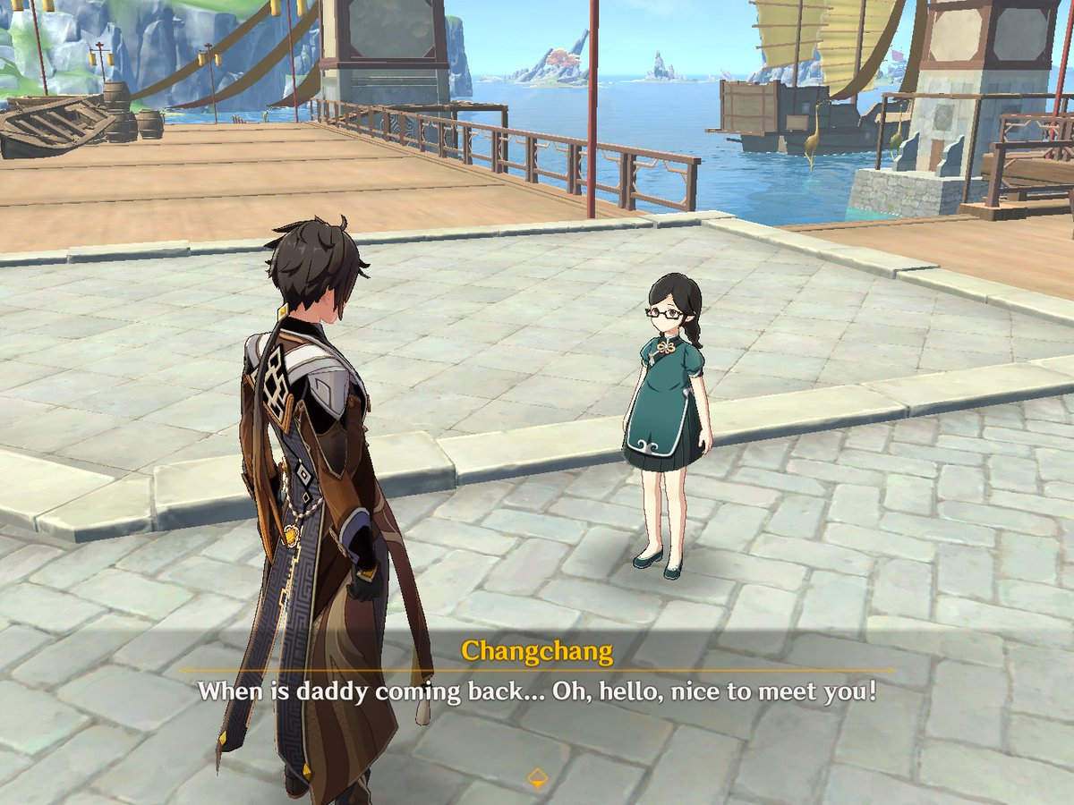 supsup987's tweet image. Daddy's here!
#GenshinImpact