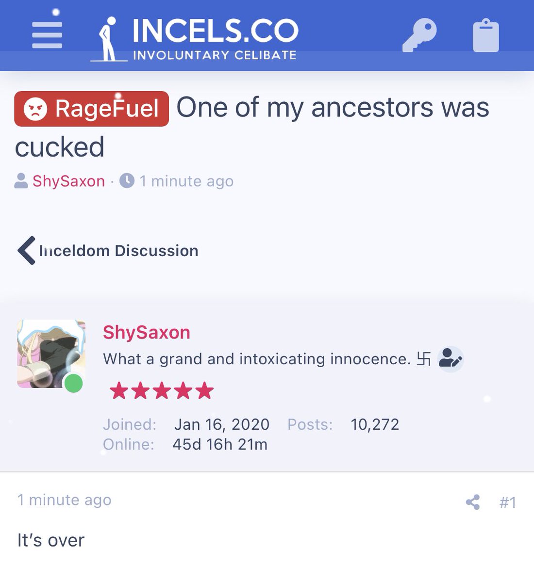 EXPELincels's tweet photo. Well it’s time to make #incelscience a hashtag... 

#EXPELincels https://t.co/yDmhc7Fgai