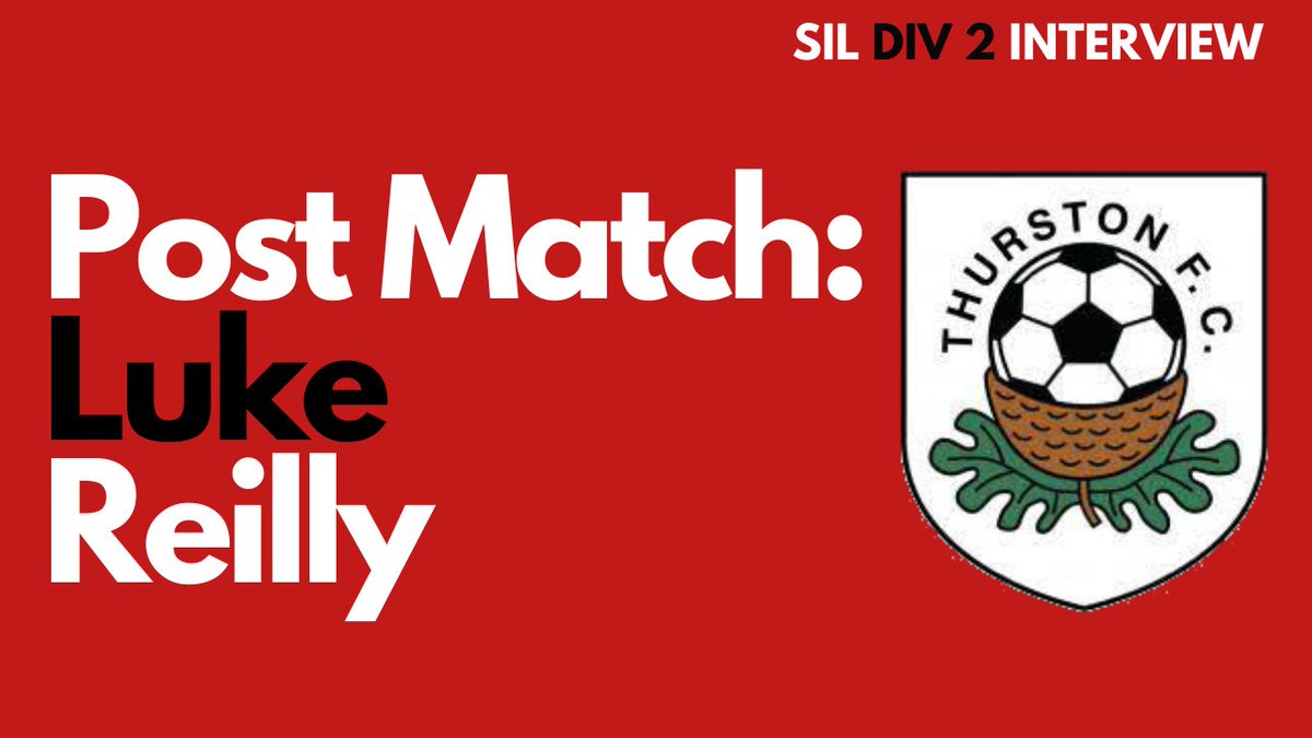 deejamvlogs's tweet photo. ⚽️ NON LEAGUE INTERVIEW 🎙️

After the game I chatted with @ThurstonFC player/manager @LukeReilly7 

🔗 https://t.co/6qd5GXK1fe https://t.co/2LMenQuKh2