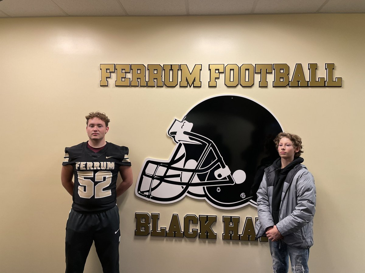Ethan Murray (@ethanmurray52) on Twitter photo Had a Great Day at Ferrum. Blessed to receive an official offer. <a href="/FerrumFootball/">Ferrum Football</a> <a href="/FerrumAthletics/">Ferrum Athletics</a> <a href="/coachcadamsFC/">CLEIVE ADAMS</a> <a href="/CoachHayworth/">Ty Hayworth</a> <a href="/KCS__Athletics/">Tribe Athletics</a> Had a Great Day at Ferrum. Blessed to receive an official offer. <a href="/FerrumFootball/">Ferrum Football</a> <a href="/FerrumAthletics/">Ferrum Athletics</a> <a href="/coachcadamsFC/">CLEIVE ADAMS</a> <a href="/CoachHayworth/">Ty Hayworth</a> <a href="/KCS__Athletics/">Tribe Athletics</a>