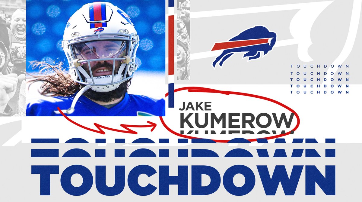 BuffaloBills's tweet image. JAKE KUMEROW!!!!!