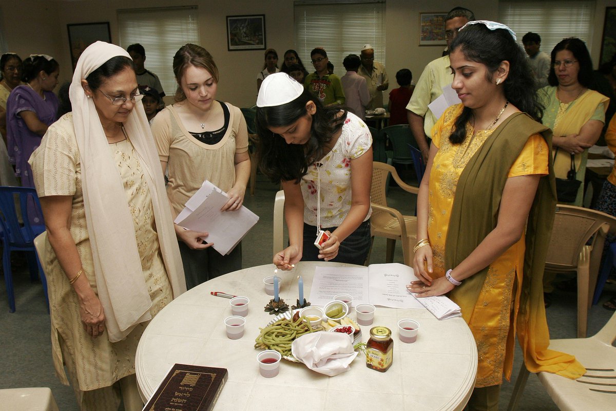 12. Bene IsraelBene Israel are the Jewish community of Mumbai, India. It has been suggested that they are the descendants of one of the disputed Lost Tribes who settled there centuries ago. Today, most Bene Israel live in Israel, with only about 5,000 left in India.