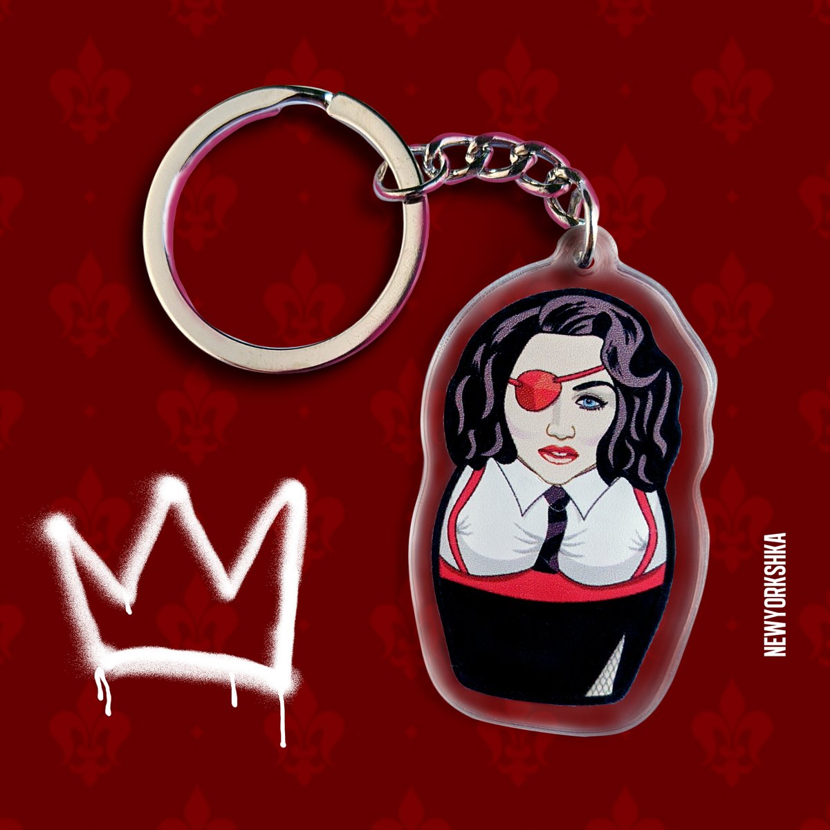 Oh really? That's cute and all but........ It's not #Madonna 

Fantasy keychains & pins  newyorkshka.etsy.com

#newyorkshka #keychains #pins #madamex #gay #gayculture #dragqueen #dragrace #illustration #digitalart #giftideas #budgetgifts #madonnafans #nyshka #newyorkrealness