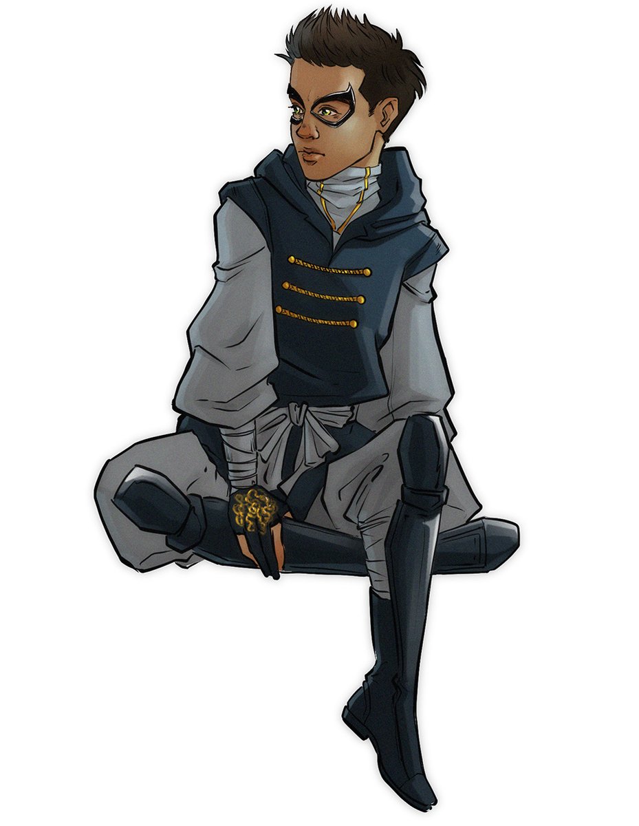 I am so happy about the #DamianWayne  news! I couldn't imagine a better artist than <a href="/GlebMelnikov8/">🎃Big Gleb🎃</a> for it. I can't wait for March T^T ♥️ 
I even dusted off my drawing skills to celebrate 😂