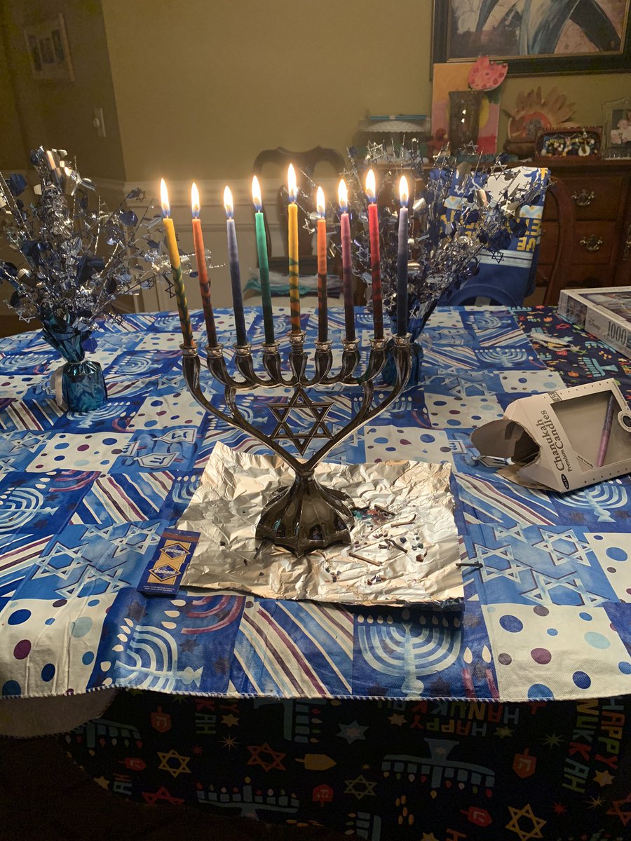 Superivy_4's tweet photo. Happy Late Hanukkah!! https://t.co/snGxnJ5JT4