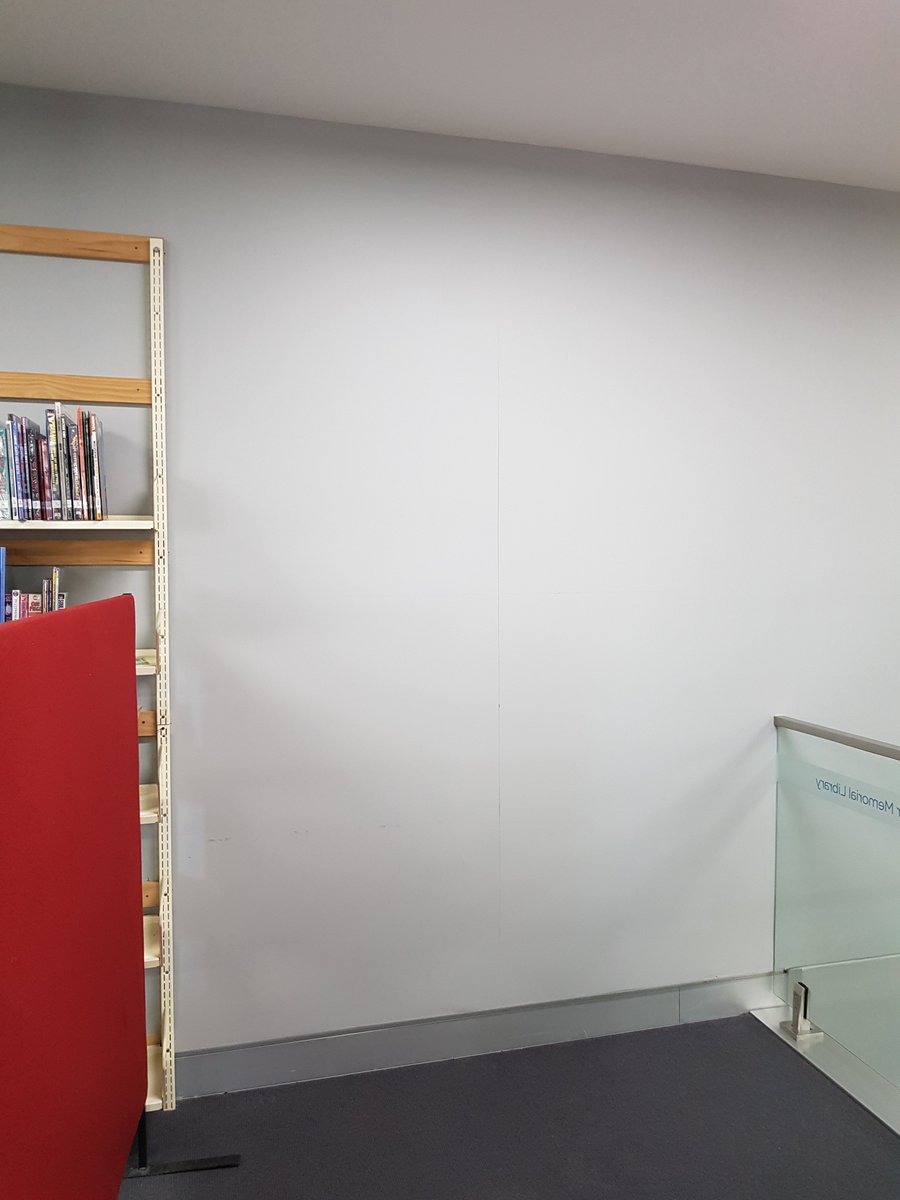 jamohanlon's tweet photo. I got to finish this year on a high note, spending a few days painting a science theme mural for Armidale library :-) heres some WIP shots! #sciart #scicomm #scienceart #muralart #sciencemural https://t.co/SbgAyaIHdU